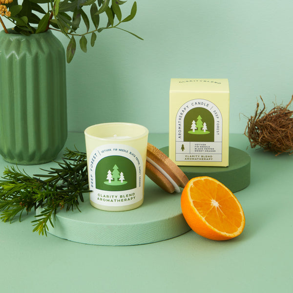 Deep Forest aromatherapy candle (90g)