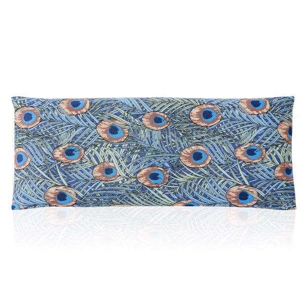 Relaxation Eye Pillow Peacock Feathers Pattern
