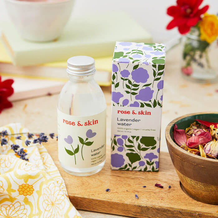 Soothing Organic Lavender Water