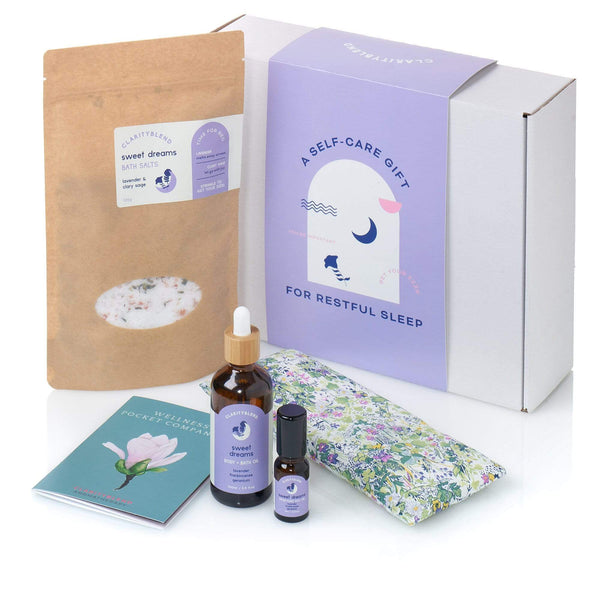 The Sweet Dreams Large Personalised Aromatherapy Pamper Set - Clarity Blend