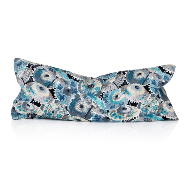 Relaxation Eye Pillow Blue Umbrella Pattern - Clarity Blend